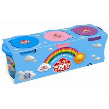 Dido' tris viola-rosa-azzurro 3x220gr