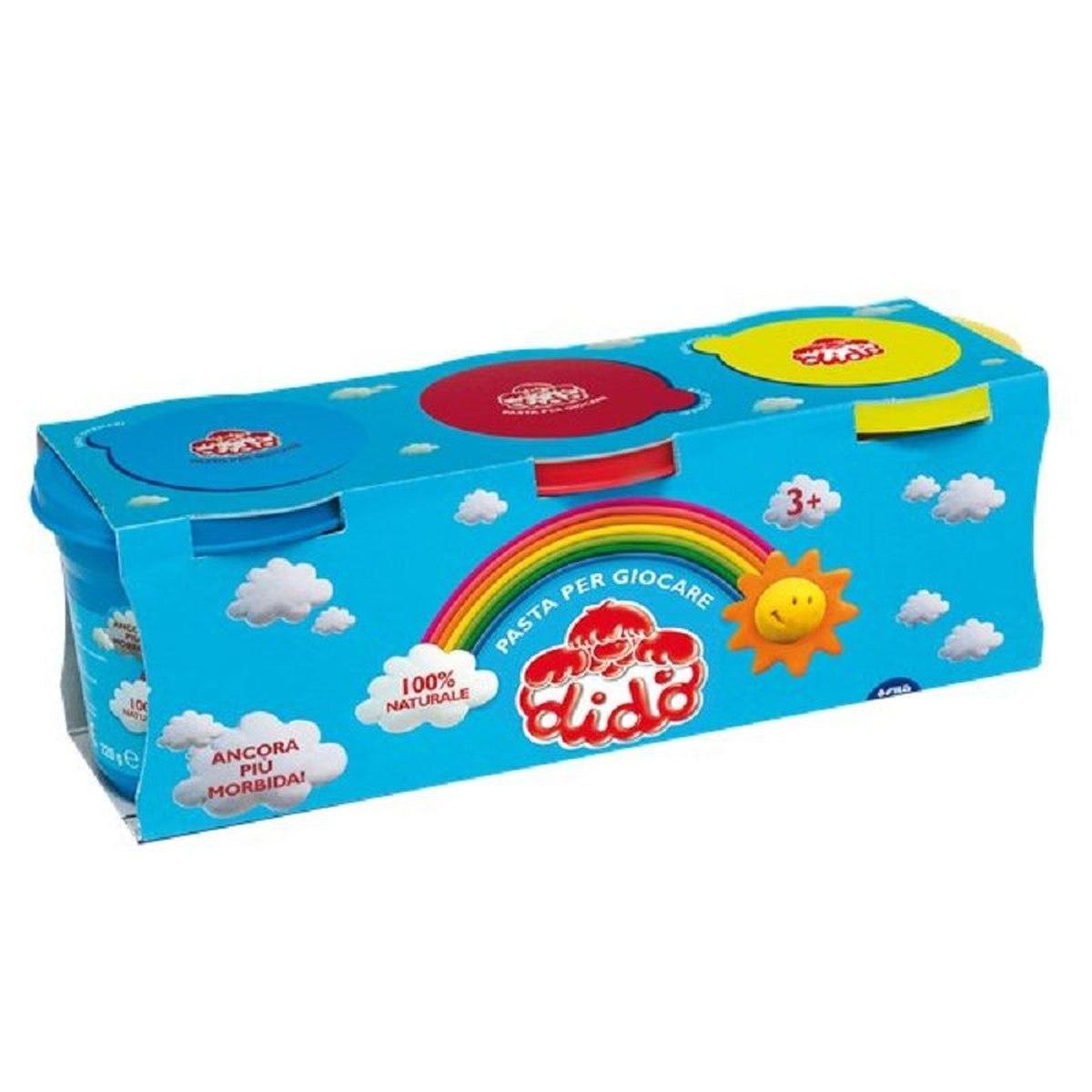 Dido' tris giallo rosso azzurro 3x220 gr