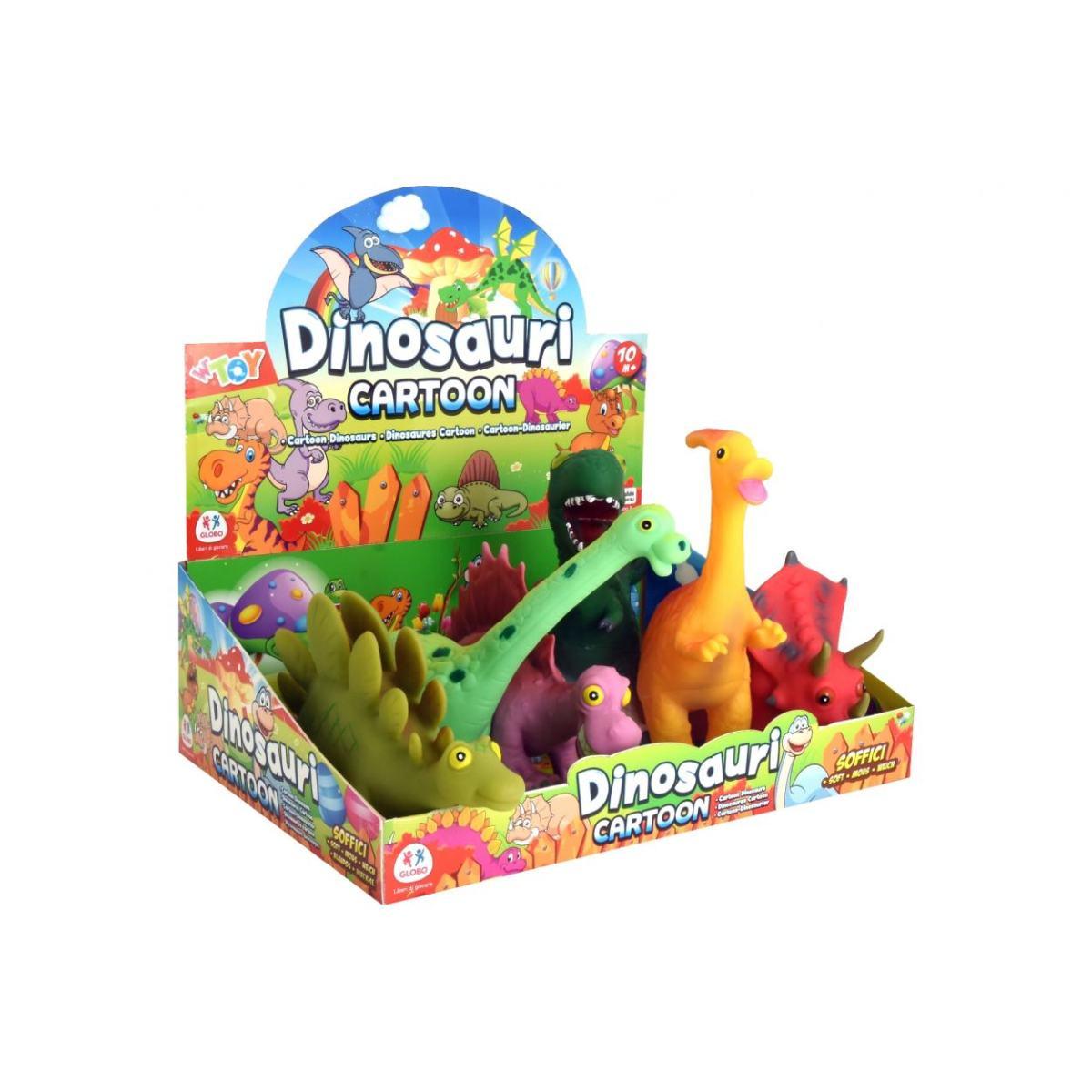 Animali dinosauri cartoon soffici