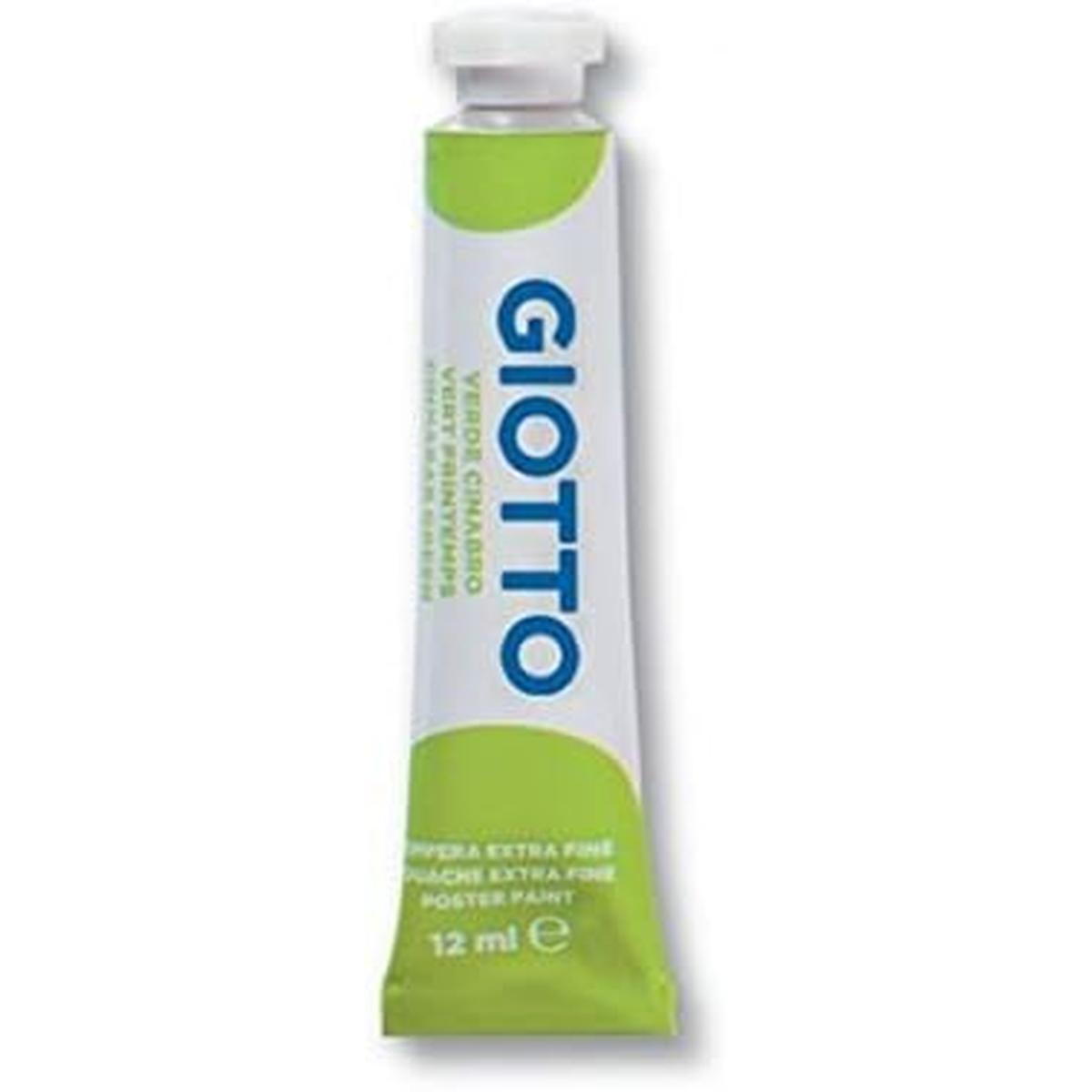 Tempera tubetto 12ml cf.6pz.verde cinabro