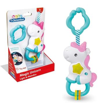 Interactive rattle unicorn