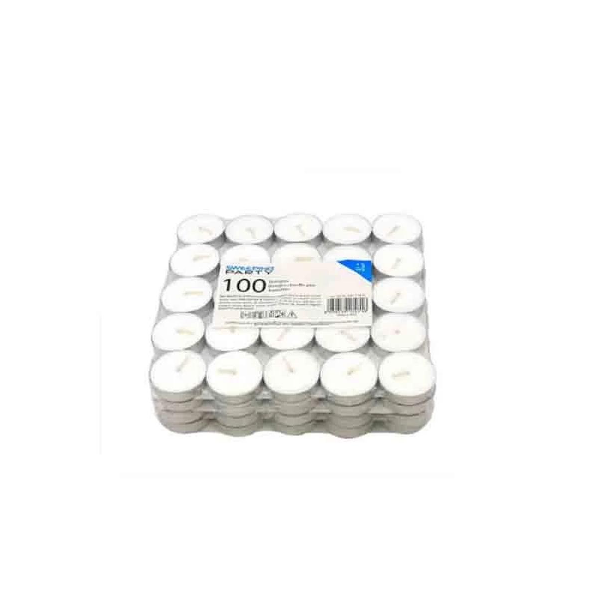 Candela t-light 10gr 100pz