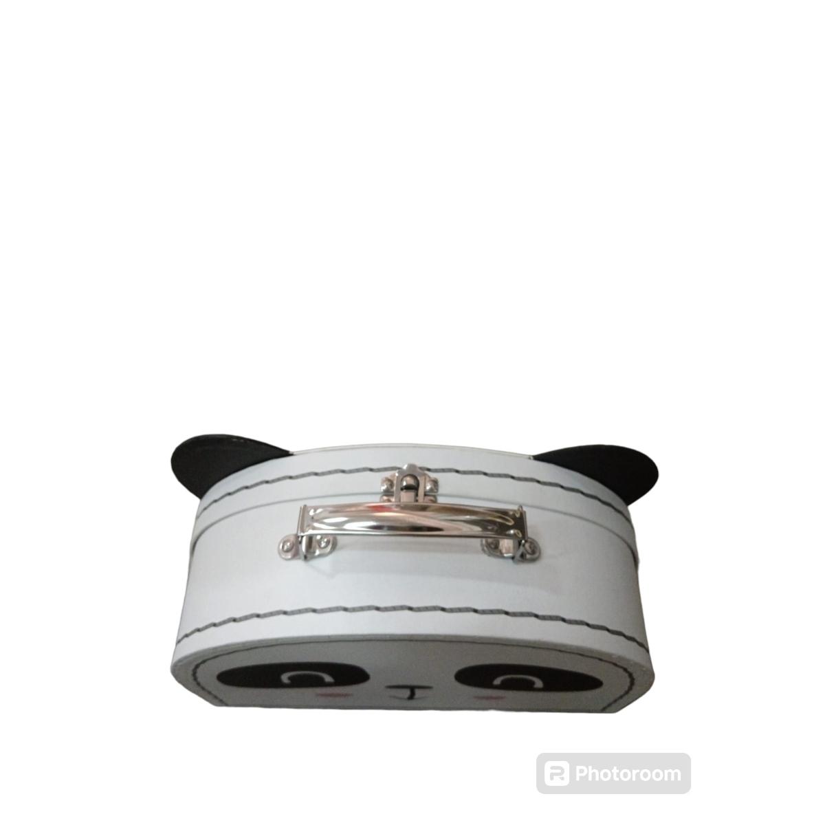 Set scatole con chiusura in metallo panda