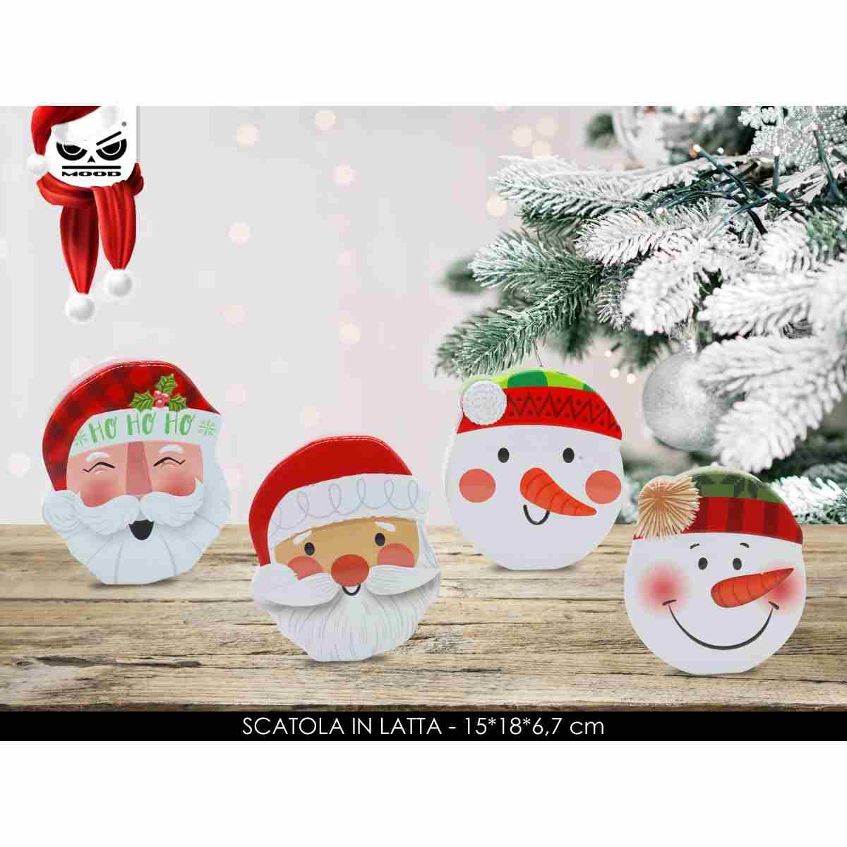 Scatola faccione in latta