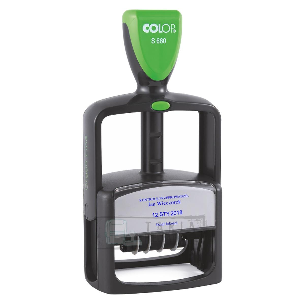 Colop office line s660 green line