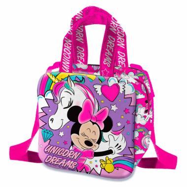 Borsa due manici minnie unicorno believe