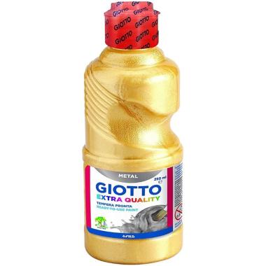 Tempera giotto glitter paint ml.250 cyano