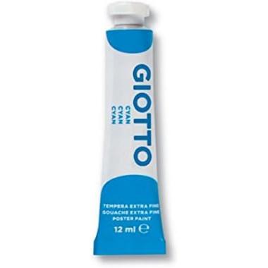 Tempera tubetto 12ml cf.6pz. cyan