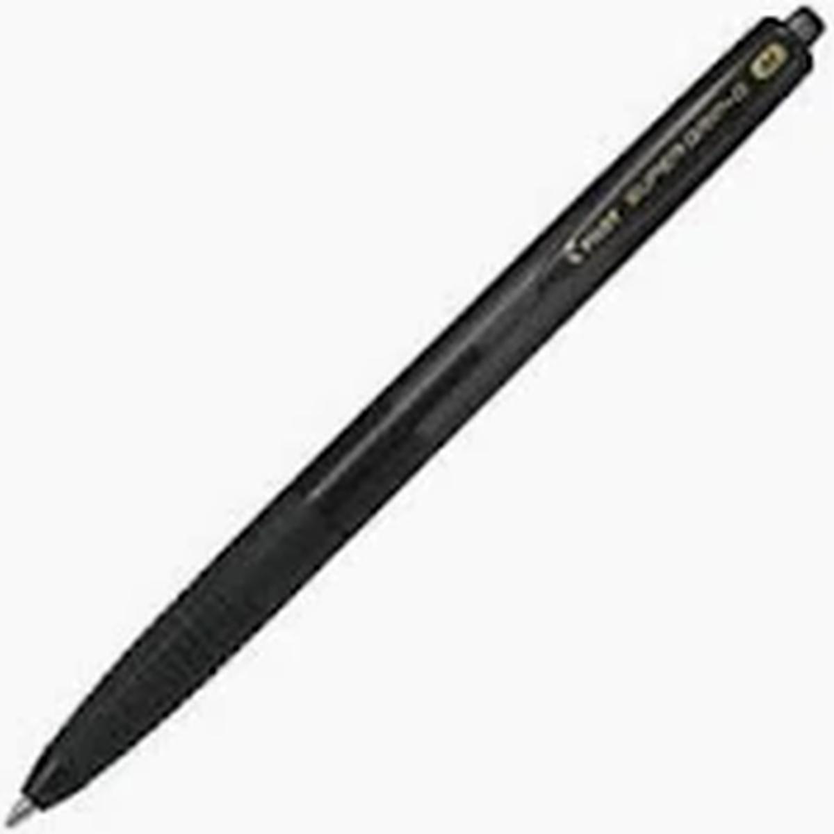 Penna super grip g a scatto m 1.0 cf12 nero