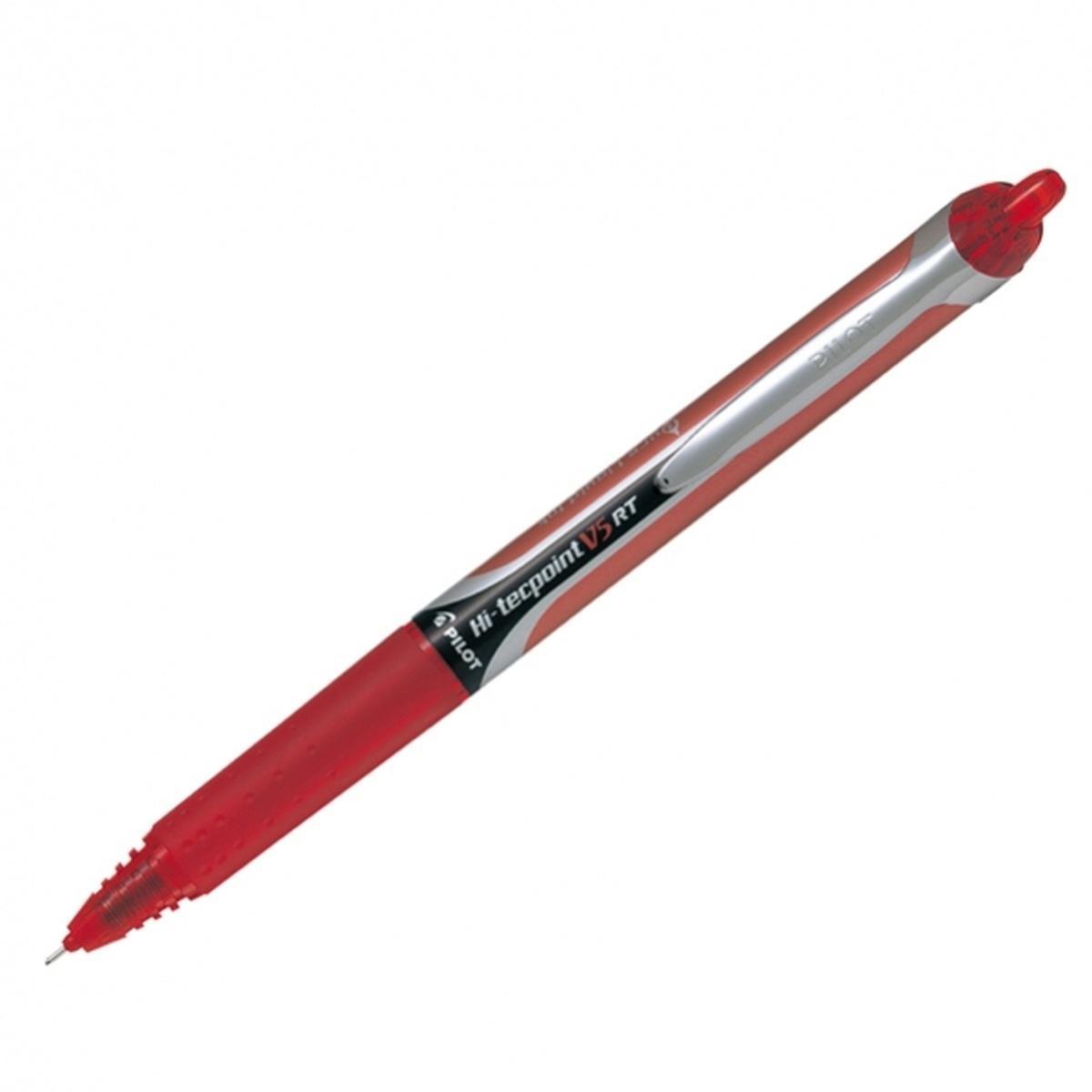 Penne hi-tecpoint v5-rt cf.12 pz. rosso