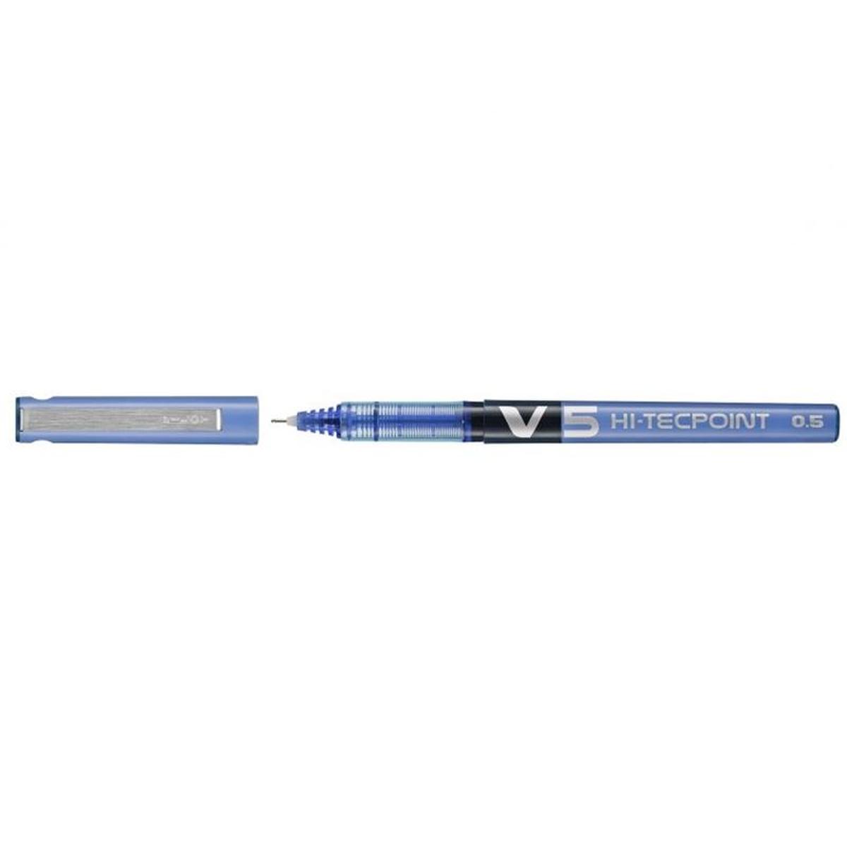 Penne hi-tecpoint v5 cf.12 pz. blu