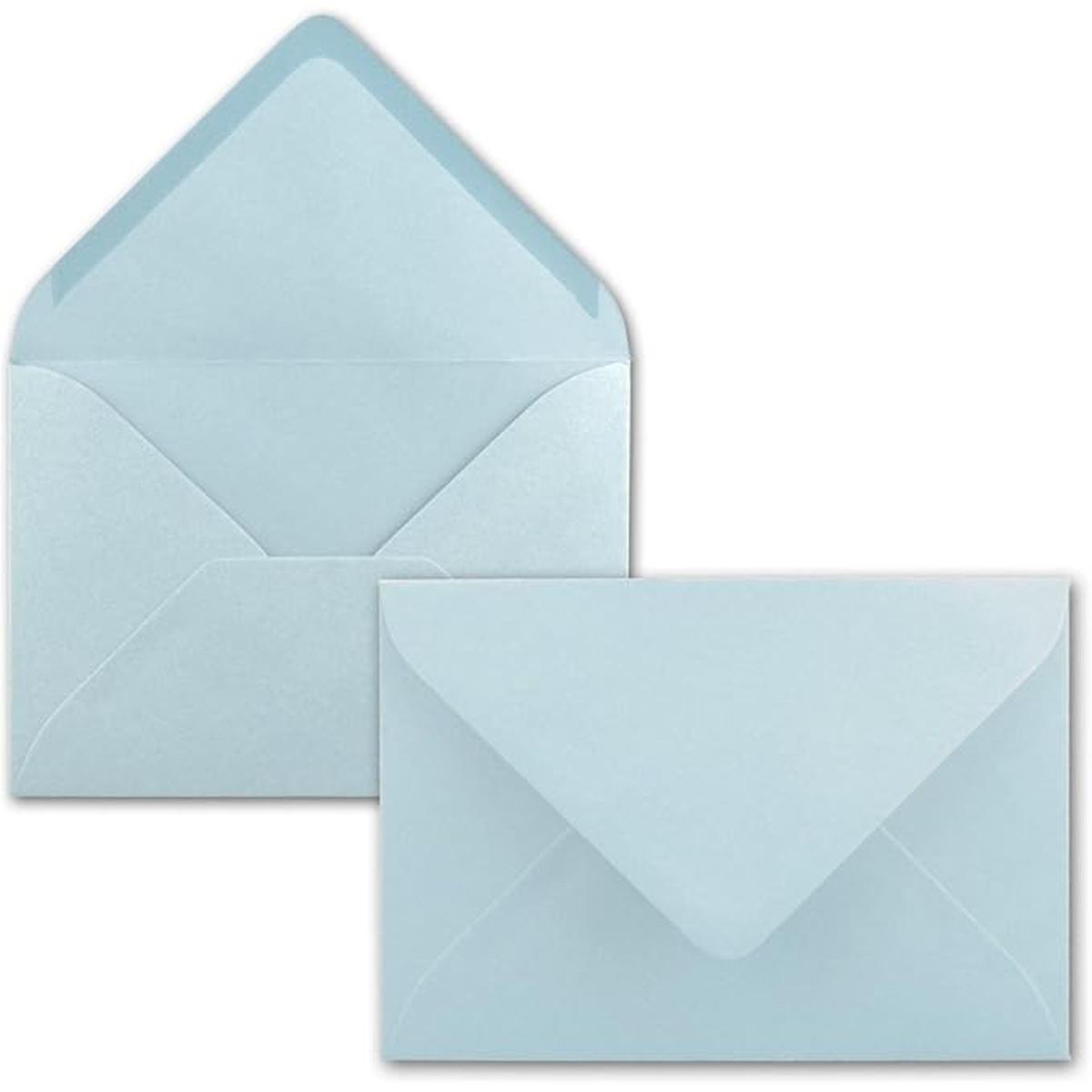 Blister 25 buste 12x18 t/p celeste gr90