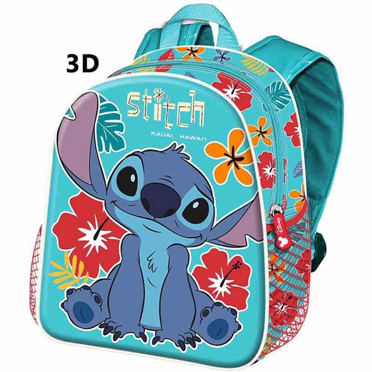 Zaino asilo stitch tropic 3d