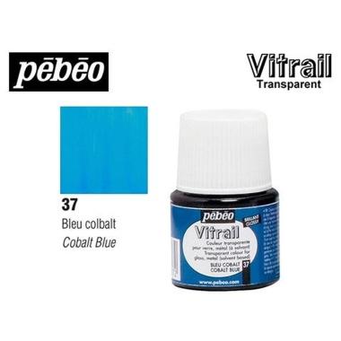 Colori per vetro vitrail 45ml blu cobalto