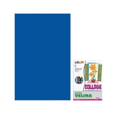 Carta velina 50x76 24pz blu