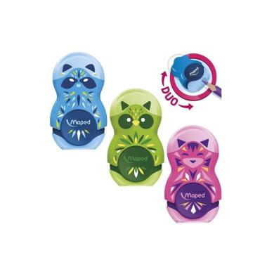 Maped duo temperamatite gomma loopy mini cute cf24